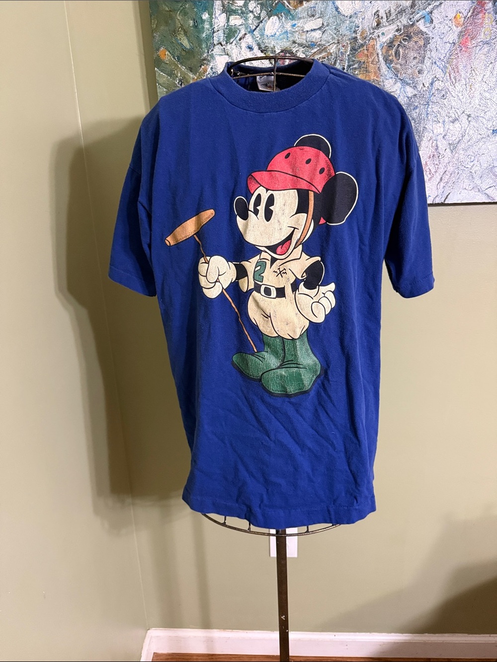 Vintage Mickey Mouse playing Polo T-shirt